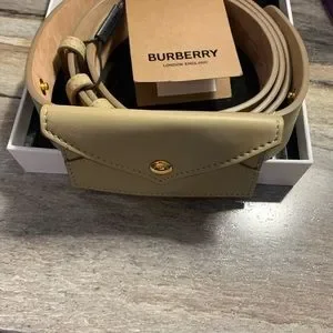 Burberry Envelope Tan Belt. NWT Size 38. Burberry | Accessories | Burberry Envelope Tan Belt Nwt Size  main image 2